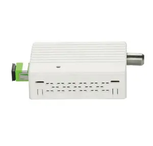 Ftth Indoor Catv Passieve Agc Optische Knooppunt Rf Uitgang 1550nm Optische Glasvezel Mini Ontvanger Voor Catv