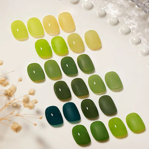 AILANUO - Esmalte de Uñas en Gel de 12 Colores, Serie Verde Degradado, Base de Gel Básica, Sin HEMA, Gel UV para Uñas, OEM ODM - Product Image 2