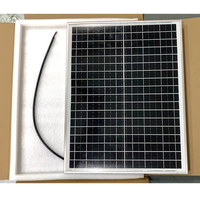 Système de panneaux solaires de camping AHONY 25W de qualité supérieure avec cadre argenté, type HJT, efficacité 24%, certifié CE ROHS
