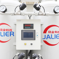 Usine de production d'oxygène médical, générateur d'oxygène PSA certifié ISO, 220V, haute productivité, marque JALIER, prix pour conteneur complet