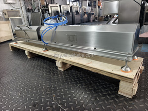 Remplisseuse de rouleaux de viande industrielle de type pneumatique Remplisseuse de rouleaux de viande de mouton et de bœuf Formant la machine Remplisseuse de gros jambon et de saucisses - Product Image 6