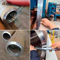 Machine à chanfreiner les tubes CNC automatique pour acier inoxydable, aluminium, acier au carbone, machine à rainurer les tubes, haute efficacité, certifiée CE