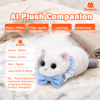 Peluches intelligentes à prix d'usine, mini peluches douces, compagnon chat kawaii pour enfants, fabricant de jouets pour magasins.