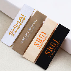 Индивидуальные этикетки для одежды с логотипом собственной марки высокой плотности - Product Image 1