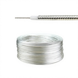 Wayiii RG402 RF同軸ケーブル 1芯ソリッド銅線 3.6mm セミフレキシブル 低損失 無被覆 DC-18GHz - Product Image 1