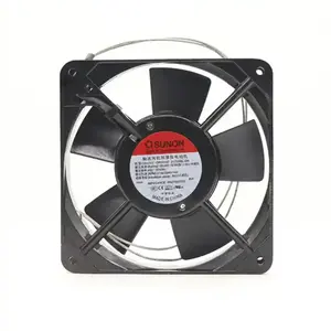 Ventilateur Sunon Dc Ac 230v 220v Ventilateur de refroidissement d'air Ip67 Ventilateur axial étanche à l'humidité Chine 220mm 25mm 80mm 140mm 120mm Plastique