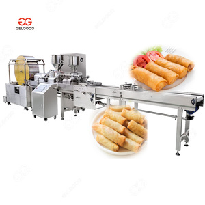 Machine automatique GELGOOG pour la fabrication de rouleaux de printemps, système de comptage et d'empilage de rouleaux de lumpia, machine à rouleaux de printemps - Product Image 5