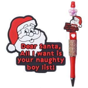 2025 nuevo diseño de cuentas focales navideñas coloridas para hacer bolígrafos, películas, Hulk, El Señor de los Anillos, cuentas focales de silicona personalizadas - Product Image 4