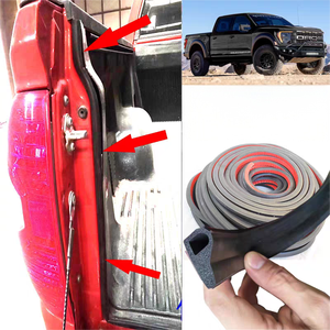 P-Type Truck Tailgate <strong>Sealing</strong> Strip Universal Self-Adhesive <strong>Trunk</strong> Modification Dustproof Waterproof Sound Insulation Rubber - Product Image 2