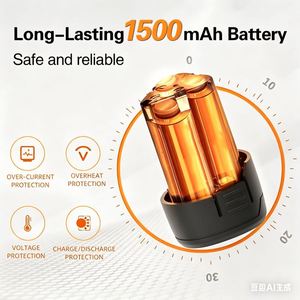 Super Power 12V Portable Power <strong>Drill</strong> Kit Li-ion Battery Electric Cordless Hand <strong>Drill</strong> with Accessories Plastic <strong>Box</strong> - Product Image 6