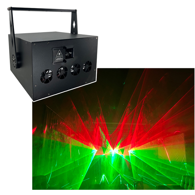 Beam Green Laser 20W Green Animation Laser for Stage Lighting Laser Show
