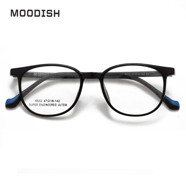 Danyang Custom Optic Eyewear ROUND Foldable Eyeglasses Online Wholesale Fashionable Gray Solid Print Transparent