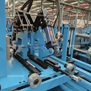 Macchina per la formatura del rotolo di Purlin automatica ad alta velocità <span class=keywords><strong>C</strong></span> Z canale U macchina per la formatura a freddo macchina in acciaio zincato con sezione <span class=keywords><strong>C</strong></span> - Product Image 5