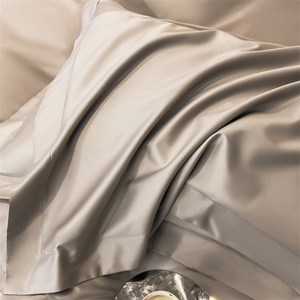 Cao cấp 600tc Ai Cập bông Duvet cover pillowcases tùy chỉnh trên có kích thước túi sâu được trang bị tấm cal/siêu Vua bedding Set - Product Image 4