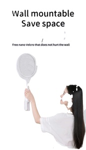 Lámpara Antimosquitos 5 en 1 de 3500 V, Multifunción, Ángulo Ajustable, Eliminador de Insectos Eléctrico, Recargable por USB, Raqueta Antimosquitos Inteligente - Product Image 3