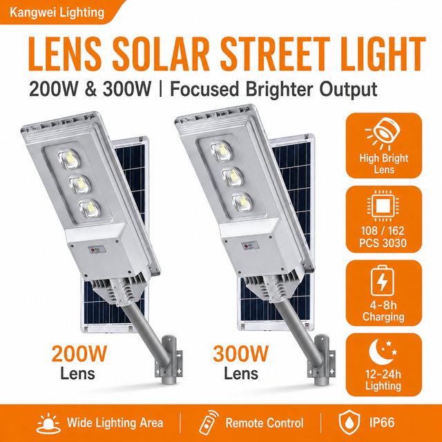 Customizable Integrated Solar Street Light Adjustable Bracket Rustproof Aluminum Housing IP65 Waterproof LiFePO4 Battery Road