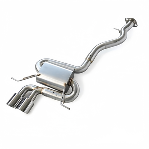 Sistema de Escape con Silenciador para <span class=keywords><strong>BMW</strong></span> <span class=keywords><strong>130I</strong></span> E87 <span class=keywords><strong>N52</strong></span> 3.0T 2005-2013, Tubo de Escape Catback de Acero Inoxidable, Piezas de Rendimiento para Automóviles - Product Image 1