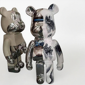 <span class=keywords><strong>Precio</strong></span> de fábrica <span class=keywords><strong>Bearbrick</strong></span> estatua modelo de fibra de vidrio para la venta - Product Image 2