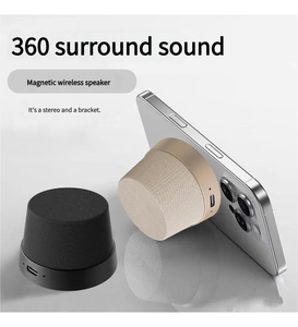 Nuevo Soporte Magnético para Teléfono con <span class=keywords><strong>Altavoz</strong></span>, Mini <span class=keywords><strong>Altavoz</strong></span> Portátil con <span class=keywords><strong>Asistente</strong></span> de Voz, Bluetooth, Carga Inalámbrica Magnética, <span class=keywords><strong>Altavoz</strong></span> para Refrigerador - Product Image 5