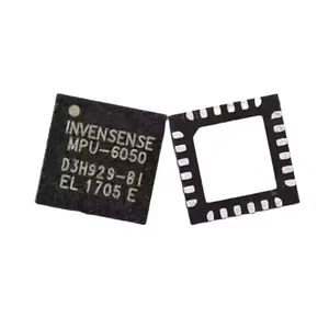 100% orijinal çip MPU-6050 IMU ACCEL/GYRO 3 eksenli I2C 24QFN stokta