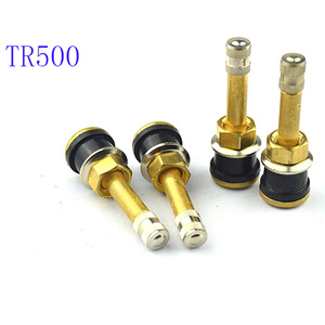Tiges de valve sans chambre à air en cuivre pour camions, bus et véhicules lourds, embout américain TR570, OEM personnalisable - Product Image 2