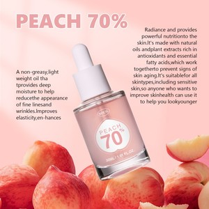 Advanced Niacinamide Acide Hyaluronique Blanchissant Soins De La Peau <span class=keywords><strong>Visage</strong></span> Sérum Bouteille 30ml-<span class=keywords><strong>Anti</strong></span>-Âge, Levage De Tone, Extrait De Pêche - Product Image 4