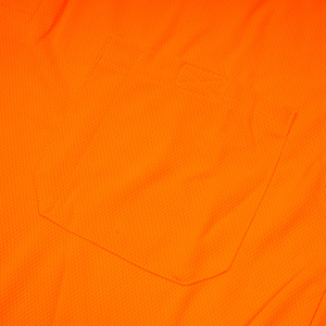 Mẫu miễn phí 100% Polyester chim mắt lưới Hi VIS an toàn Polo UV bảo vệ UPF 40 + cam Logo ANSI Lớp 2 En ISO 20471 Lớp 2 - Product Image 4