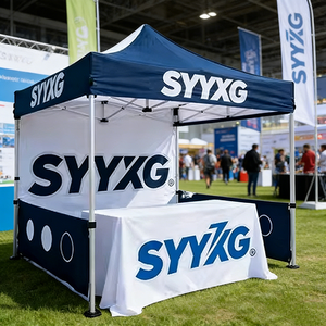 Solution pour événements commerciaux et compétitifs : <span class=keywords><strong>Tentes</strong></span> <span class=keywords><strong>Barnum</strong></span> pliables en aluminium de Chine avec conception gratuite pour stand alimentaire - Product Image 1