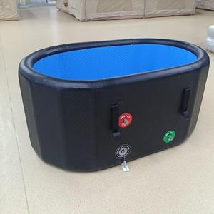 <span class=keywords><strong>Piscine</strong></span> gonflable en PVC durable avec technologie Drop-Stitch, épaissie, à double valves de vidange, pour usage extérieur - Product Image 6