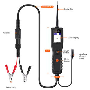 ANCEL PB100 Sonda de potencia Diagnóstico automotriz 12V Probador de circuito de voltaje de corriente eléctrica Voltaje de corriente de coche integrado - Product Image 3