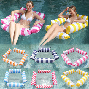 plate-forme melon d'eau bateau, anneau de natation en forme de sirène, flotteurs de piscine pour adulte, pont flottant gonflable - Product Image 3