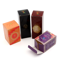 Emballage de boîte en papier personnalisée boîte de bouteille d'huile essentielle boîtes vides pour soins de la peau pour flacon compte-gouttes