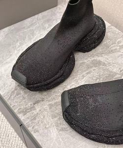 Zapatos casuales de diseñador de lujo, zapatos de plataforma para entrenamiento, zapatos de caña alta tipo calcetín, tendencia de moda, suela gruesa, zapatillas deportivas 2.0 Speed. - Product Image 4