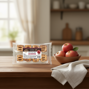 Mini Postres Tradicionales de Manzana y Pasas con Frutas Frescas, Rectangulares, Envasados al Vacío, 135g X 18 Unidades - Product Image 3