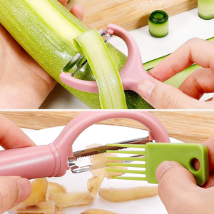 Set di Pelapatate in Acciaio Inox Maisons, Lavabili in Lavastoviglie, Antiaderenti, con Buona Presa per Mele, Carote, <span class=keywords><strong>Zucchine</strong></span>, Cetrioli - Product Image 5