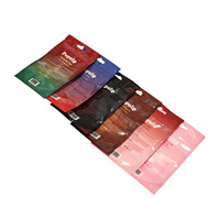Sac refermable personnalisé en PE réutilisable avec fond carré, impression par gravure, fermeture éclair, emballage de café, résistant à l'humidité