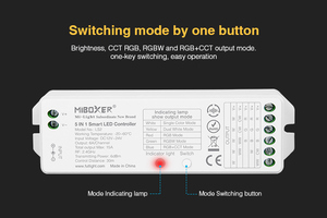 Miboxer LS2 DC12 24V 36V 48V 5 trong 1 thông minh <span class=keywords><strong>Led</strong></span> điều khiển cho mờ CCT/<span class=keywords><strong>RGB</strong></span>/RGBW/<span class=keywords><strong>RGB</strong></span> CCT <span class=keywords><strong>LED</strong></span> Strip - Product Image 6