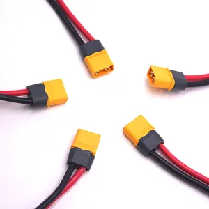 Özelleştirilmiş Amass male erkek konnektör teller, kablolar ve kablo donanımları jst