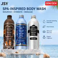 Gel Douche Hydratant Aromatique Inspiré des Spas, à Base d'Extraits Végétaux, Parfum Élégant, 500 ml, Marque Blanche, OEM ODM, Soins de la Peau