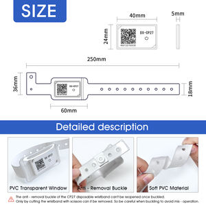 DX-CP27 IP67防水ウェアラブルBLE iBeacon <span class=keywords><strong>IoT</strong></span>デバイス Eddystone近接BLEビーコン 室内測位・追跡用 - Product Image 3