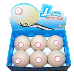 9CM Doux Simulation <span class=keywords><strong>Anti</strong></span> <span class=keywords><strong>Stress</strong></span> Sein Squeeze Boob Adulte Masturbation Sex Tool Soulager Rempli Poitrine Balle Jouet - Product Image 1