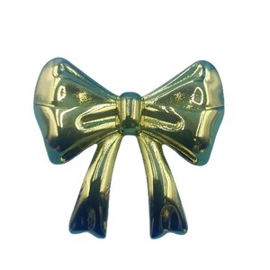 Furniture Handle Bow Knot Warm <b>Gold</b> Zinc Alloy <b>Cabinet</b> Hardware Contemporary Durable - Product Image 5