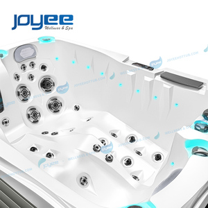 JOYEE Mejor Diseño Nuevo <span class=keywords><strong>Jacuzzi</strong></span> <span class=keywords><strong>Precio</strong></span> Barato Patio Trasero SPA Hidromasaje Whirlpool Jacuzzis Bañera al aire libre Fábrica con Cascada - Product Image 3