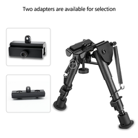 Support de télescope tactique extensible à tête pivotante, prix d'usine, pour trépied simulé, 6-9 pouces, accessoires tactiques pour l'observation des oiseaux