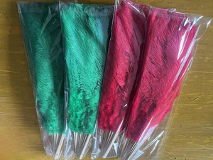 Abanico <span class=keywords><strong>de</strong></span> mano plegable <span class=keywords><strong>de</strong></span> plumas <span class=keywords><strong>de</strong></span> pavo real grande HS para mujer, accesorio para fiesta <span class=keywords><strong>de</strong></span> té, baile <span class=keywords><strong>de</strong></span> vacaciones, decoración nupcial para boda - Product Image 6