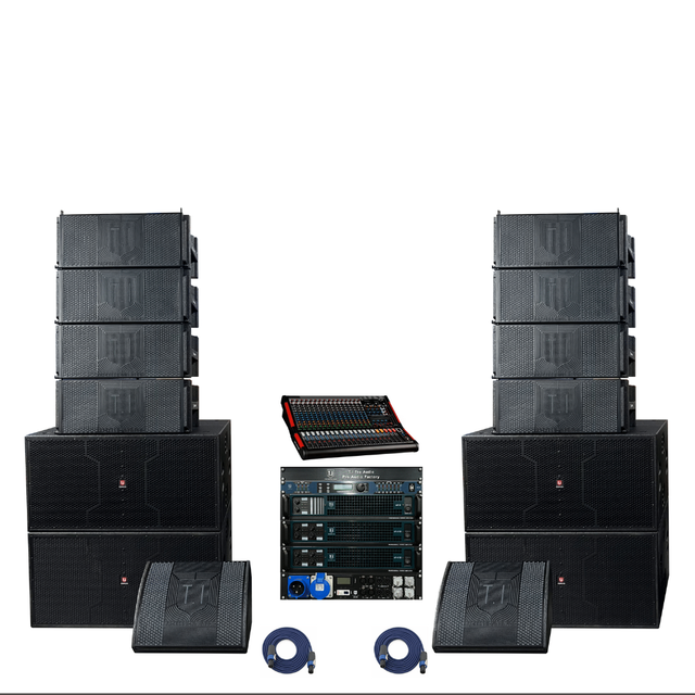 Powerful Single 12 Inch Active Line Array Speaker with DSP Outdoor Speaker or Indoor Show Line Array Speaker System
