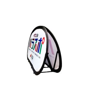 Bannières d'affichage personnalisées légères et pliables avec logo imprimé pour les événements de golf et les promotions - Product Image 2