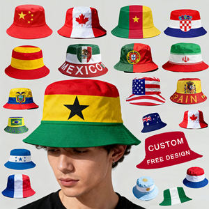 Sombrero de Protección Solar Transpirable con Rayas Azules y Blancas Personalizado, Sombrero de Pescador con Estampado del Equipo Nacional de <span class=keywords><strong>Argentina</strong></span> para Aficionados al Fútbol - Product Image 6