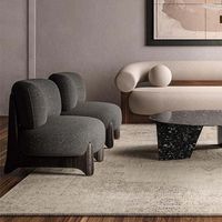 Fauteuil de loisirs moderne de luxe en gros, confortable, avec pieds en bois de frêne, design pour salon, utilisation hôtelière, multifonctionnel, haut de gamme
