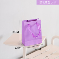 Sacs fourre-tout en papier imprimé violet en gros, en stock, sacs d'emballage en carton blanc pour vin, chaussures, boîtes cadeaux et emballages de shopping
